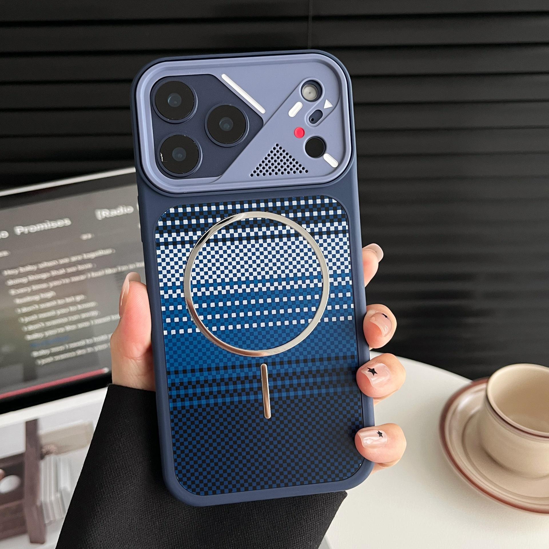 Apple 17ProMax Carbon Fiber Magnetic Case: Transforms iPhone 16 into Mecha Frame 15 Protective Cover. iPhone 15
Apple 17ProMax Carbon Fiber Magnetic Case: Transforms iPhone 16 into Mecha Frame 15 Protective Cover. iPhone 15