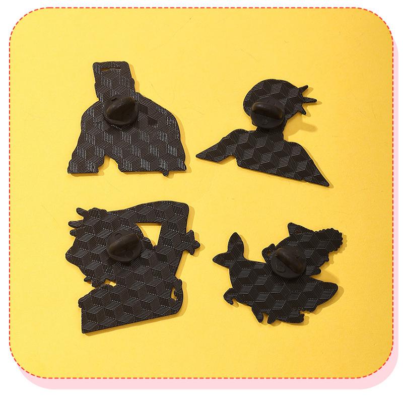 4Pcs/Set Anime Chainsaw Character Enamel Brooches Animal Pins Girl Shark Suit Men Cartoon Badge Punk Jewelry Friends Gift різнокольоровий
4Pcs/Set Anime Chainsaw Character Enamel Brooches Animal Pins Girl Shark Suit Men Cartoon Badge Punk Jewelry Friends Gift різнокольоровий