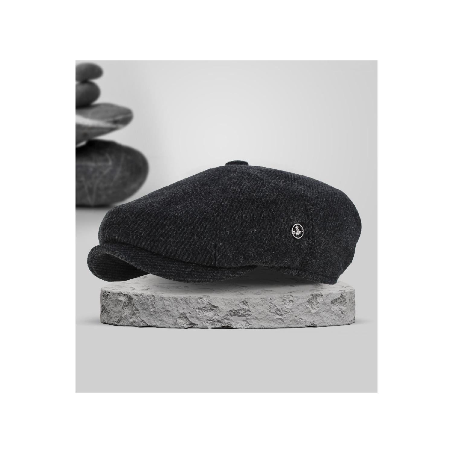 Dark Gray Black Striped Wool Cachet Winter Fabric Tommy Shelby Cap Hat (wootproof Satin Lining) Standart серый
Dark Gray Black Striped Wool Cachet Winter Fabric Tommy Shelby Cap Hat (wootproof Satin Lining) Standart серый