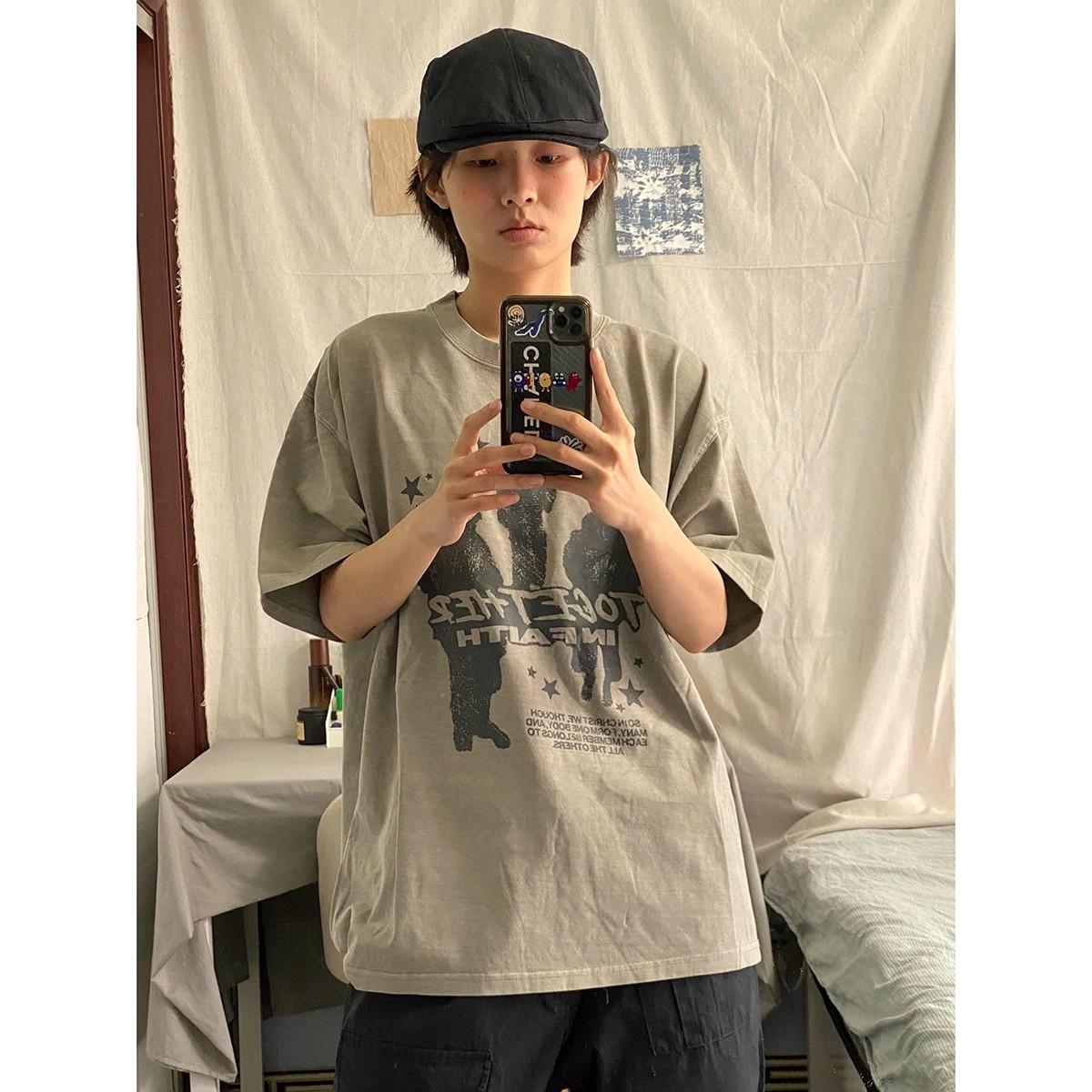 Summer New Men s Fashion Trendy T-shirt Versatile Crew Neck Casual Half Sleeve Printing Letter Short-Sleeved Shirt 3XL
Summer New Men s Fashion Trendy T-shirt Versatile Crew Neck Casual Half Sleeve Printing Letter Short-Sleeved Shirt 3XL