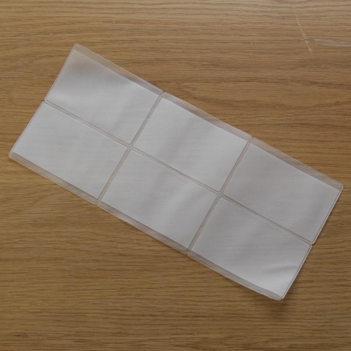 Multi-Purpose Transparent Anti-Magnetic Card Holder for IDs, Bus Passes, Meal and Bank Cards
Multi-Purpose Transparent Anti-Magnetic Card Holder for IDs, Bus Passes, Meal and Bank Cards
