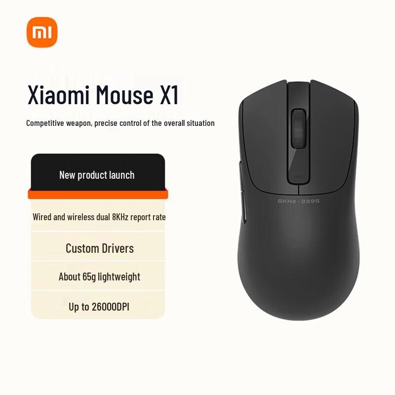 Xiaomi MI X1 Легка ігрова миша Дворежимна
Xiaomi MI X1 Легка ігрова миша Дворежимна