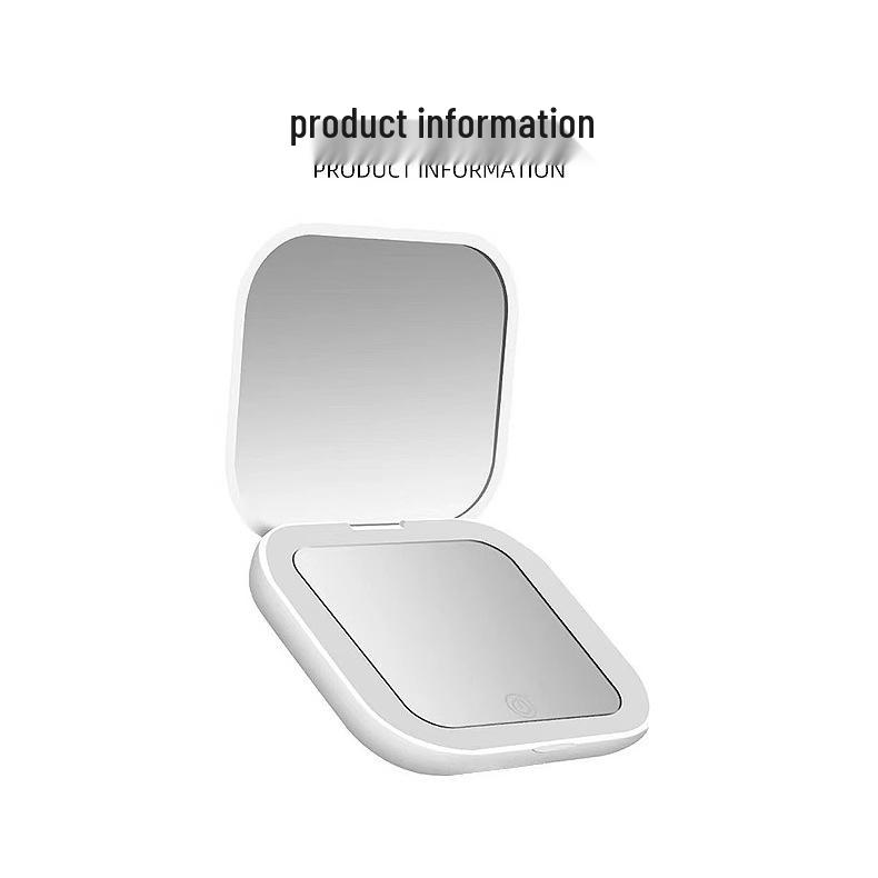 Portable LED Lighted Makeup Mirror: Compact Folding Beauty Mirror with Logo for Touch-Ups
Portable LED Lighted Makeup Mirror: Compact Folding Beauty Mirror with Logo for Touch-Ups