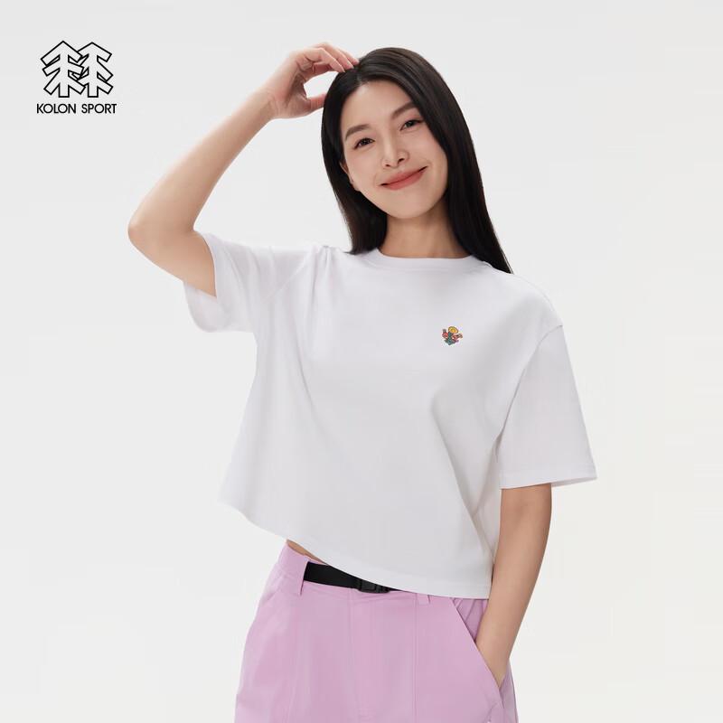 Женская футболка с принтом KOLON SPORT, коллаборация NAIJEL L
Женская футболка с принтом KOLON SPORT, коллаборация NAIJEL L