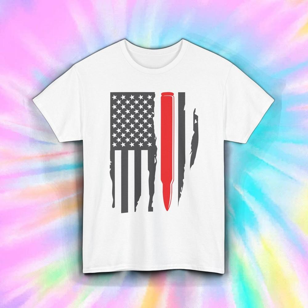 Bullet Flag Shirt | Patriotic American Ammo Gun Rights Military USA Tee S–5XL L
Bullet Flag Shirt | Patriotic American Ammo Gun Rights Military USA Tee S–5XL L