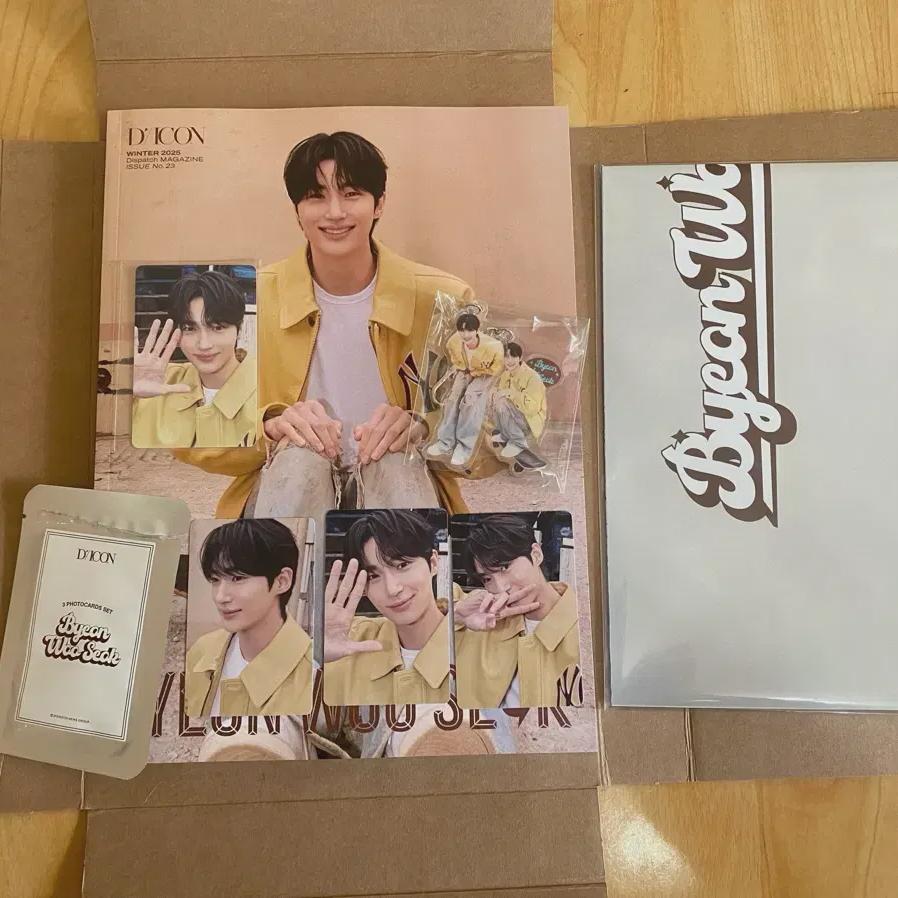 Byeon Woo-seok Sell D-icon B-type (3 Types Of Photo Cards + Magazine Pre-order Benefit Bonus + Keyring + Force
Byeon Woo-seok Sell D-icon B-type (3 Types Of Photo Cards + Magazine Pre-order Benefit Bonus + Keyring + Force