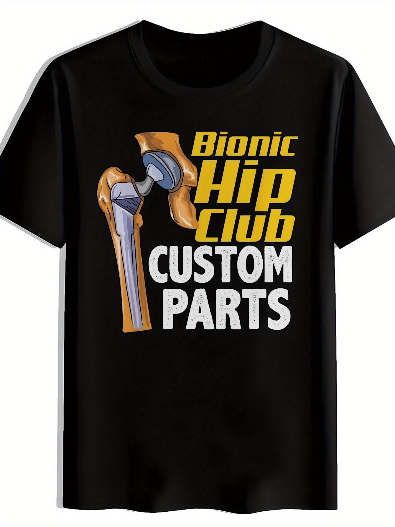Vintage Rock Band Graphic T-shirt - Black Short Sleeve Crew Neck Tee with Bionic Hip Club Design S
Vintage Rock Band Graphic T-shirt - Black Short Sleeve Crew Neck Tee with Bionic Hip Club Design S