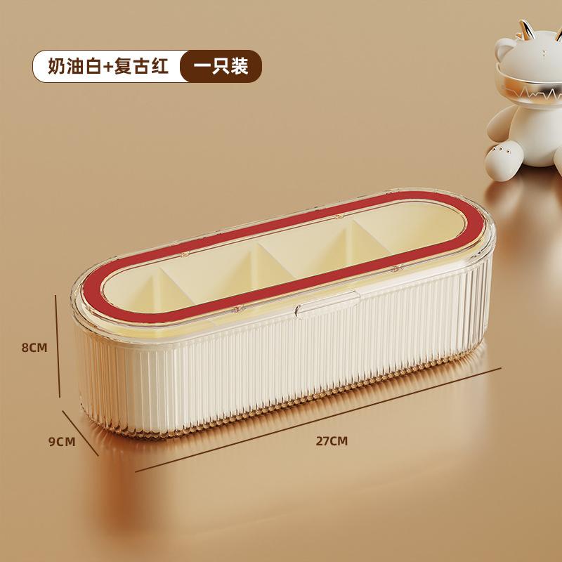 4-секционный пластиковый кухонный набор банок для приправ, соль, перец, контейнер для хранения специй, большая емкость, влагостойкий набор коробок для приправ
4-секционный пластиковый кухонный набор банок для приправ, соль, перец, контейнер для хранения специй, большая емкость, влагостойкий набор коробок для приправ