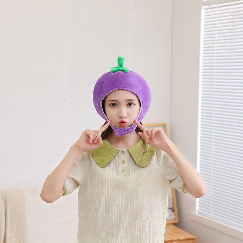 Короткая баклажановая шапка-капюшон, фотореквизит, фотореквизит, мультяшный головной убор, реквизит для выступлений 29*24CM0.1kg
Короткая баклажановая шапка-капюшон, фотореквизит, фотореквизит, мультяшный головной убор, реквизит для выступлений 29*24CM0.1kg