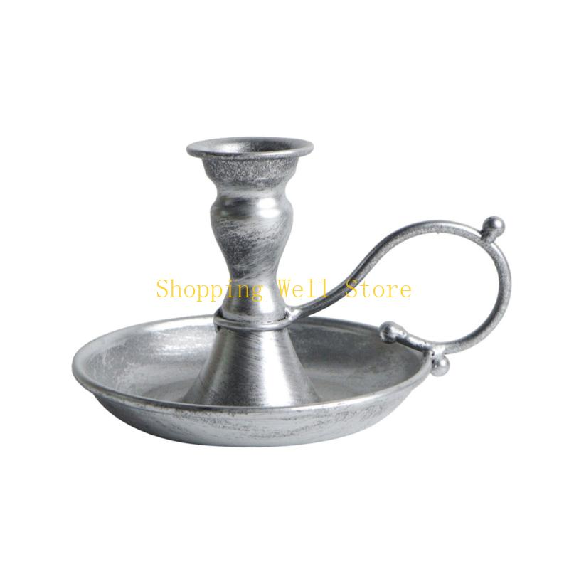 KX4B Retro Candlestick Holders Iron Taper Holders for Table Centerpieces Wedding Christmas Home Decorations срібний
KX4B Retro Candlestick Holders Iron Taper Holders for Table Centerpieces Wedding Christmas Home Decorations срібний