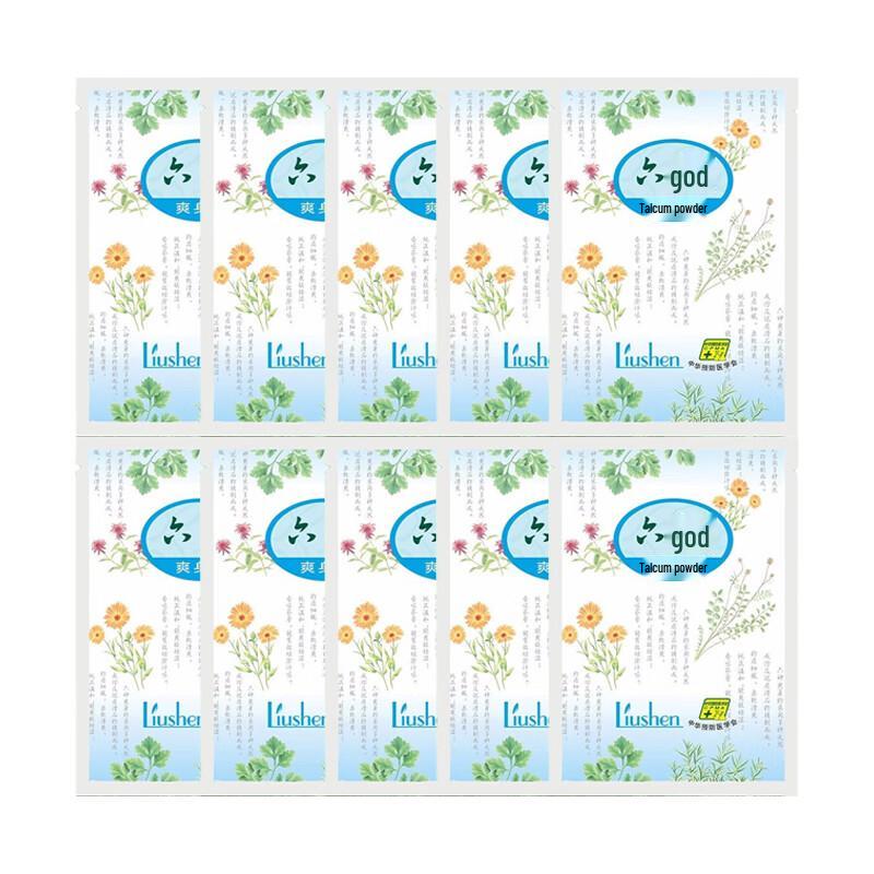 Liushen Fresh Scent Talcum Powder (75g x 10 Bags)
Liushen Fresh Scent Talcum Powder (75g x 10 Bags)