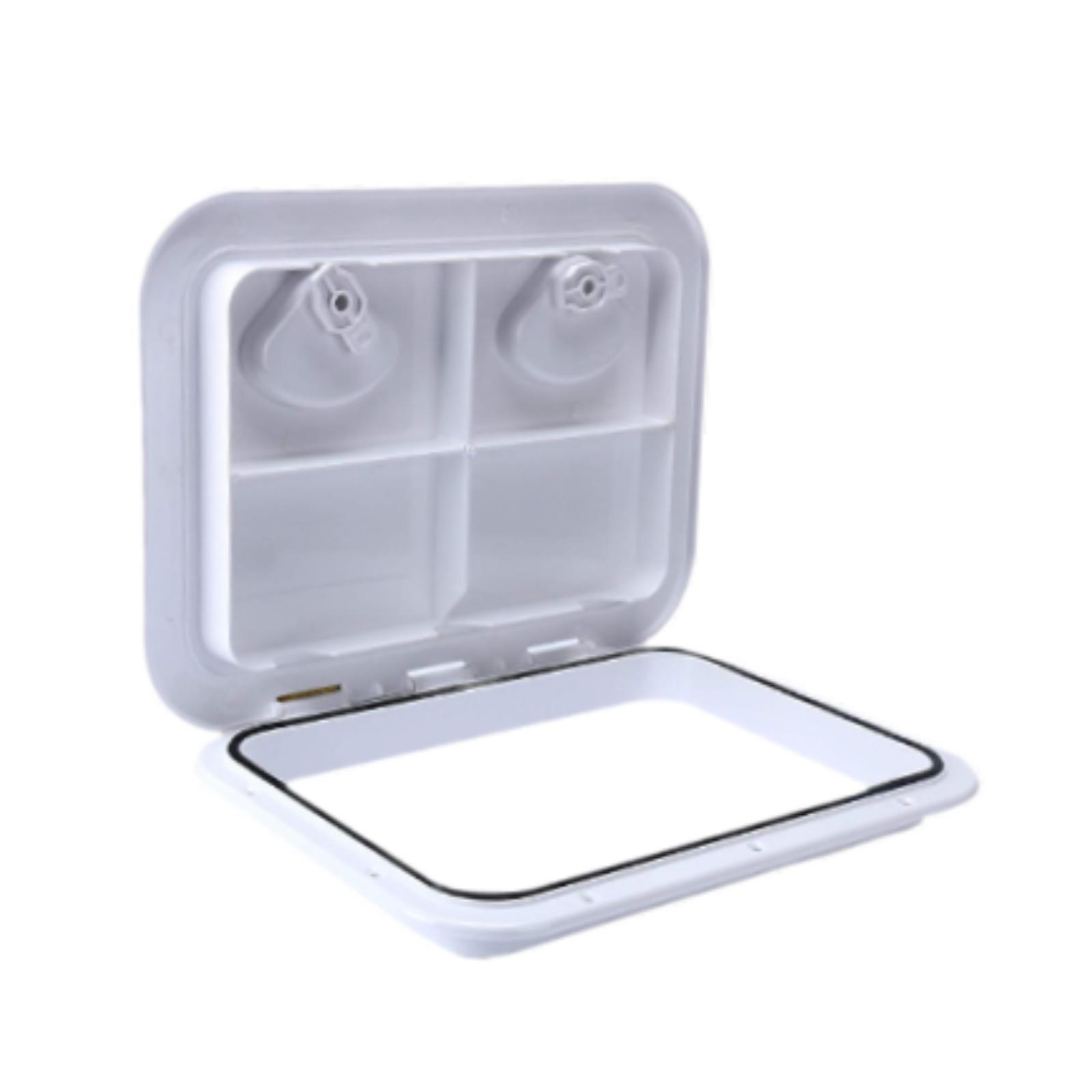 Sturdy Marine Deck Access Hatch Rectangular Cover Lid Engineering Plastic High Performance Door for Vessel RV Yacht білий
Sturdy Marine Deck Access Hatch Rectangular Cover Lid Engineering Plastic High Performance Door for Vessel RV Yacht білий