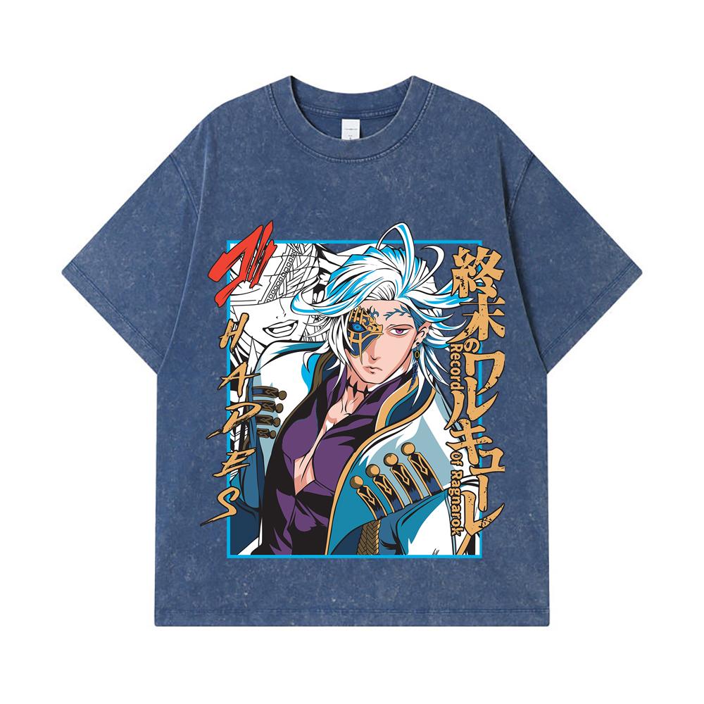 275 GSM Washed T-shirts 100% Cotton Record of Ragnarok V6 Hades Print Unisex Heavy Cotton T Shirt 2XL королівський синій колір
275 GSM Washed T-shirts 100% Cotton Record of Ragnarok V6 Hades Print Unisex Heavy Cotton T Shirt 2XL королівський синій колір