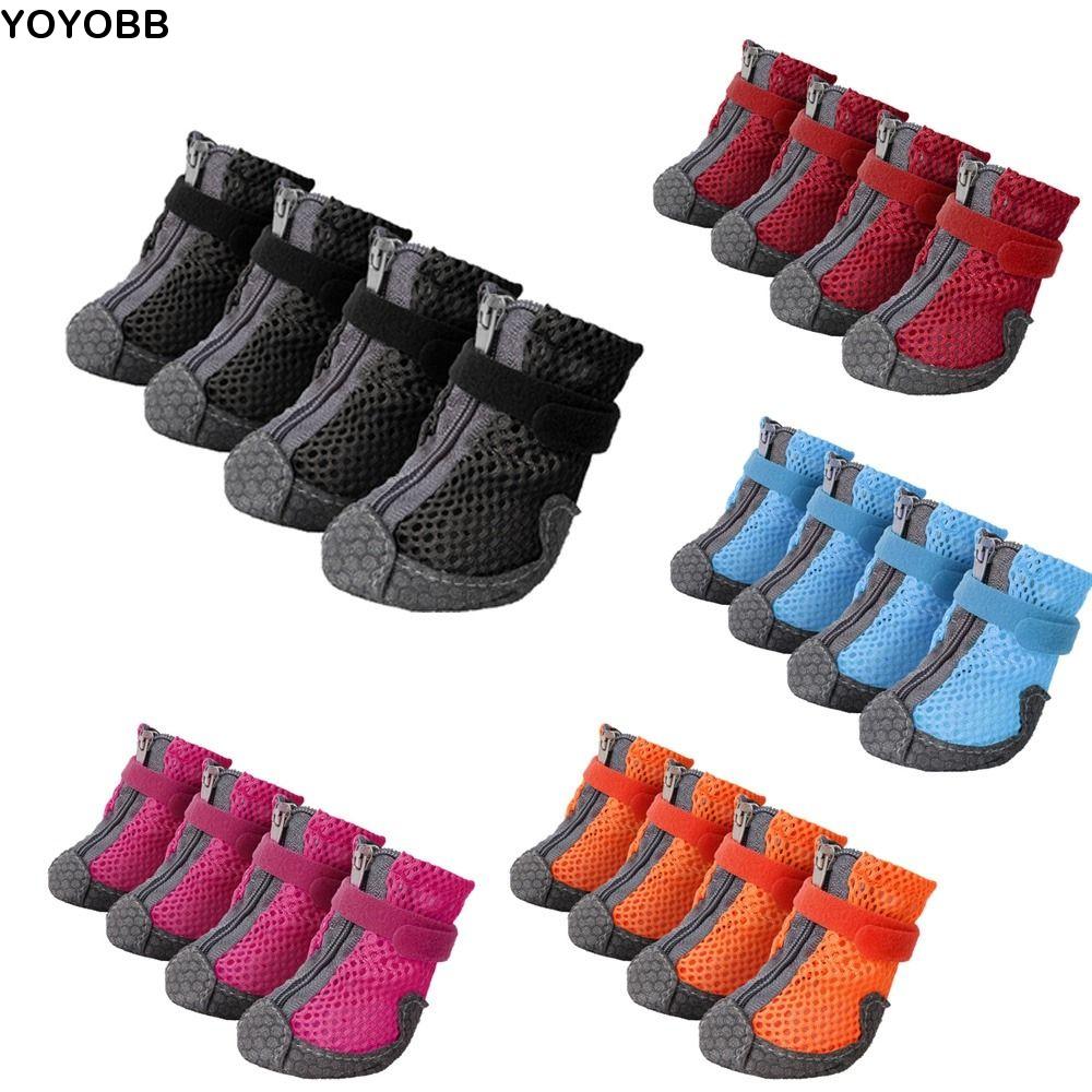 4Pcs Comfortable Pet Dog Shoes Breathable Protective Mesh Pet Shoe Cover Anti-slip Easy To Clean Dog Walking Boots Outdoor S рожевий червоний колір
4Pcs Comfortable Pet Dog Shoes Breathable Protective Mesh Pet Shoe Cover Anti-slip Easy To Clean Dog Walking Boots Outdoor S рожевий червоний колір