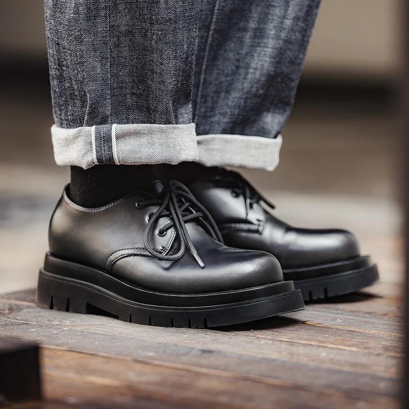 Maden Men s Low Top Boots Thick Soles Black Work Clothes Shoes British Couple Casual Leather Shoes 44 EUR men чорний
Maden Men s Low Top Boots Thick Soles Black Work Clothes Shoes British Couple Casual Leather Shoes 44 EUR men чорний