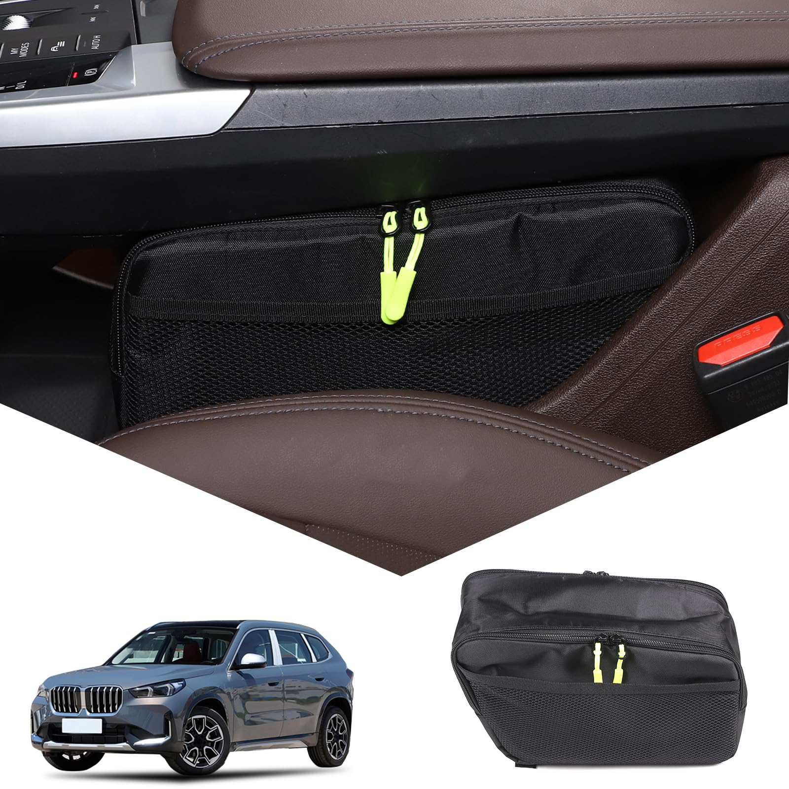 Compatible with BMW X1 Center Control Storage Console Tool Center Interior Center Small Item Parts Car Easy Car Accessories (2023-Present), Bag, чёрный
Compatible with BMW X1 Center Control Storage Console Tool Center Interior Center Small Item Parts Car Easy Car Accessories (2023-Present), Bag, чёрный