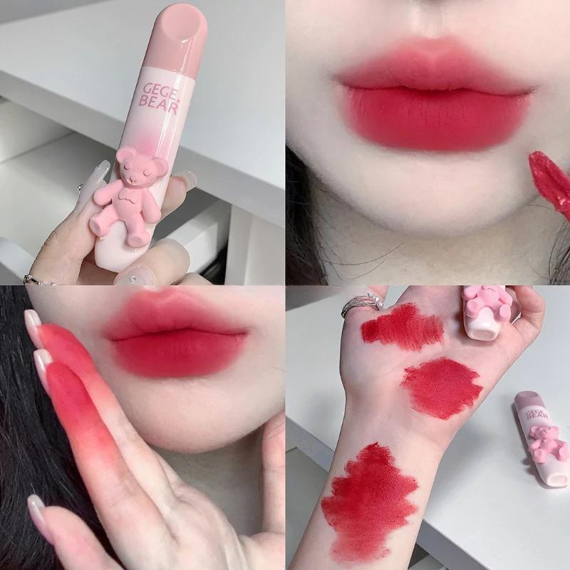 Gegebear Soft Mist Lip Gloss Matte Tender Color Lip Glaze Водостойкая стойкая антипригарная помада в форме чашки Корейская косметика для макияжа
Gegebear Soft Mist Lip Gloss Matte Tender Color Lip Glaze Водостойкая стойкая антипригарная помада в форме чашки Корейская косметика для макияжа