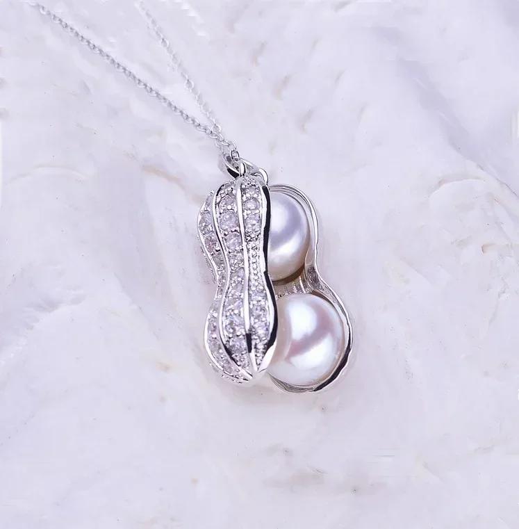Fashion Pearl Peanut Necklace Women s High-end Crystal Pendant Collar Sweater Chain Best Friend Birthday Party Jewelry Gifts серебряный
Fashion Pearl Peanut Necklace Women s High-end Crystal Pendant Collar Sweater Chain Best Friend Birthday Party Jewelry Gifts серебряный