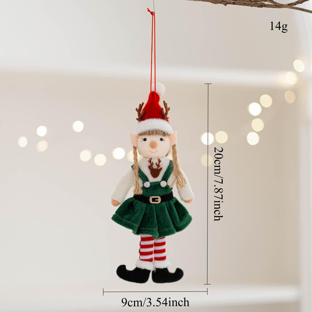 1 Pc Christmas Angel Elf Doll Christmas Tree Ornament Plush Elf for Boys and Girls, for Holiday Parties
1 Pc Christmas Angel Elf Doll Christmas Tree Ornament Plush Elf for Boys and Girls, for Holiday Parties