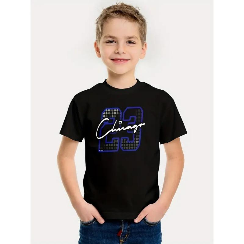 Летний костюм с коротким рукавом для мальчиков Новая повседневная футболка 3D Минималистичный принт Детская футболка 170cm
Летний костюм с коротким рукавом для мальчиков Новая повседневная футболка 3D Минималистичный принт Детская футболка 170cm