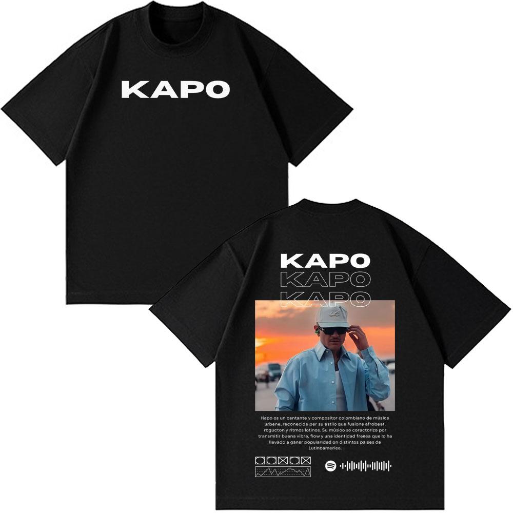 Rapper Kapo Fashion Print Tour 2026 T Shirts Men Women Fashion Tshirt Loose Vintage 100 Cotton Gothic Punk TShirts Streetwear 4XL
Rapper Kapo Fashion Print Tour 2026 T Shirts Men Women Fashion Tshirt Loose Vintage 100 Cotton Gothic Punk TShirts Streetwear 4XL