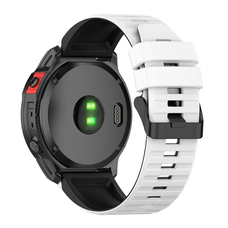 For Garmin Fenix 7X/6X/5X 26mm Replacement Smart Watch Strap Dual Color Silicone Watchband White/Black
For Garmin Fenix 7X/6X/5X 26mm Replacement Smart Watch Strap Dual Color Silicone Watchband White/Black