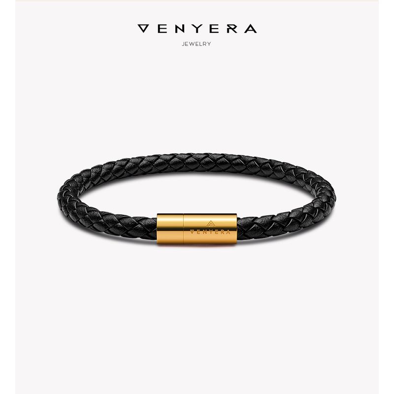 5-6 мм Натуральная коровья кожа первого слоя 316 Титановая сталь Легкая роскошь Ретро Переводные бусины Необычный Минималистичный Подарок Мужской и Женский Веревочный Браслет 18cm Rope thick 5MM BLACK-gold buckle
5-6 мм Натуральная коровья кожа первого слоя 316 Титановая сталь Легкая роскошь Ретро Переводные бусины Необычный Минималистичный Подарок Мужской и Женский Веревочный Браслет 18cm Rope thick 5MM BLACK-gold buckle