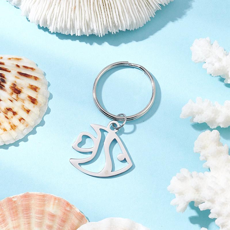 Sea Ocean Whale Pendant Stainless Steel Charms Keychains Accessories Trendy Jewelry Keyrings For Women Girl Decor Kids Gifts
Sea Ocean Whale Pendant Stainless Steel Charms Keychains Accessories Trendy Jewelry Keyrings For Women Girl Decor Kids Gifts