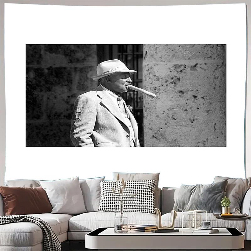 Vintage Tapestry Wall Hanging Retro Man Portrait Aesthetic Room Decor Bohemian Wall Art Unique Home Decor Cool Tapestry Gift for 74x94cm(29x37in)
Vintage Tapestry Wall Hanging Retro Man Portrait Aesthetic Room Decor Bohemian Wall Art Unique Home Decor Cool Tapestry Gift for 74x94cm(29x37in)