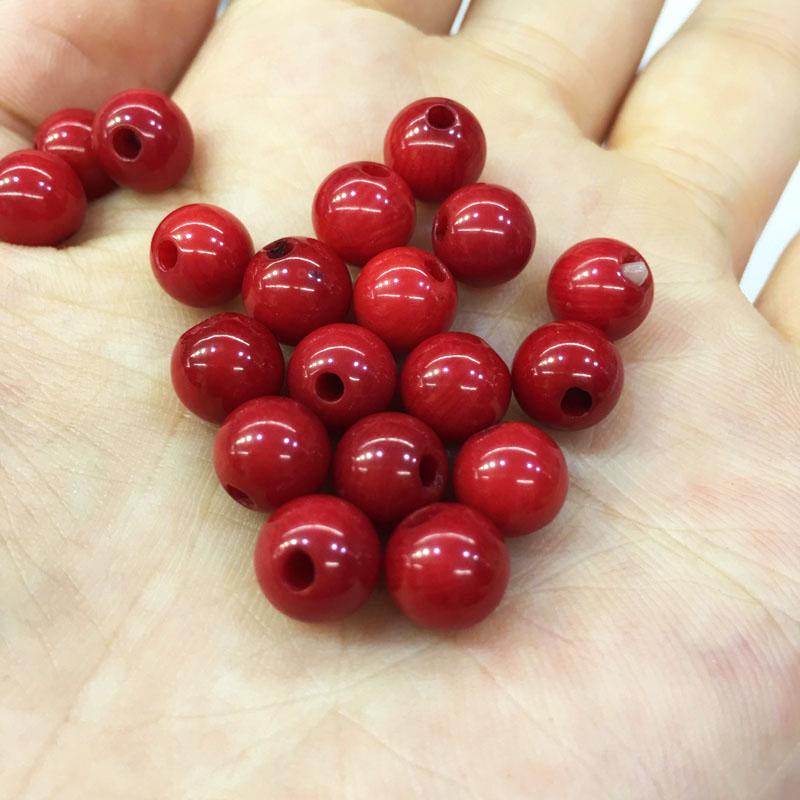 10Pcs Lot Synthetic Red Coral Round Beads 8mm Punch Loose Beads for Jewelry Making DIY Bracelet Necklace Earring Accessories
10Pcs Lot Synthetic Red Coral Round Beads 8mm Punch Loose Beads for Jewelry Making DIY Bracelet Necklace Earring Accessories