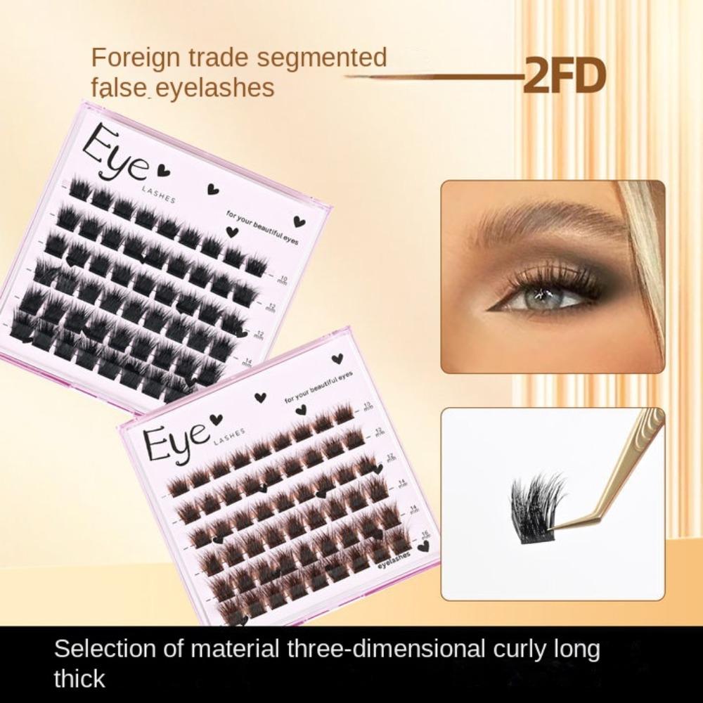 3D Mink Effect Fake Eyelash Set Single Cluster DIY Grafting Eyelashes DIY Eyelash Extension чорний
3D Mink Effect Fake Eyelash Set Single Cluster DIY Grafting Eyelashes DIY Eyelash Extension чорний