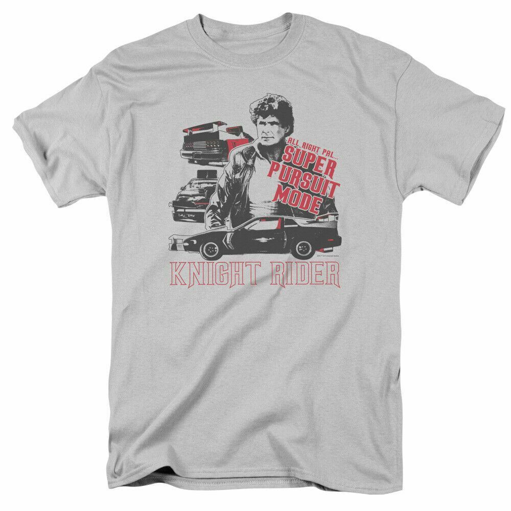 26 Knight Rider Super Pursuit Mode T Shirt Mens Kitt Licensed Classic TV Silver Unisex T-Shirt L
26 Knight Rider Super Pursuit Mode T Shirt Mens Kitt Licensed Classic TV Silver Unisex T-Shirt L