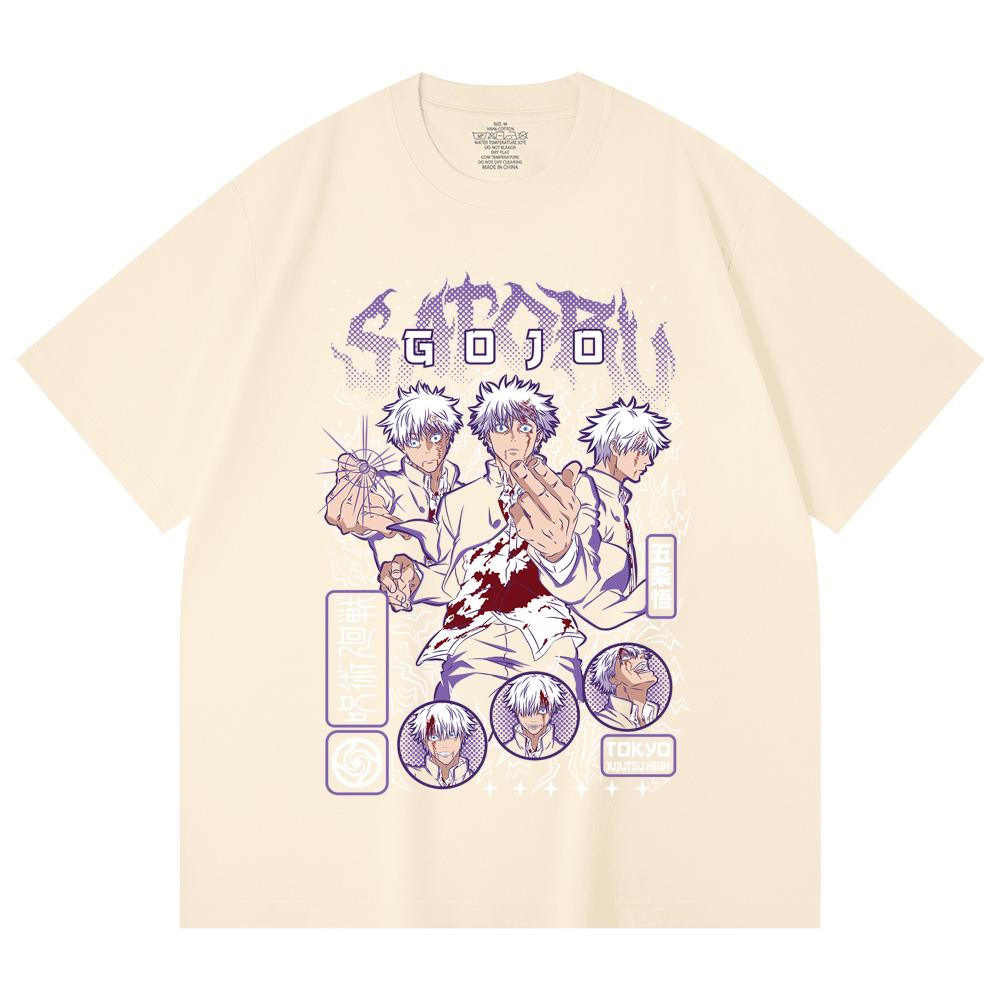 230 Gsm 100% Cotton Jujutsu Kaisen V24 Gojo Print Unisex Heavy Cotton T Shirt XS абрикосовый
230 Gsm 100% Cotton Jujutsu Kaisen V24 Gojo Print Unisex Heavy Cotton T Shirt XS абрикосовый