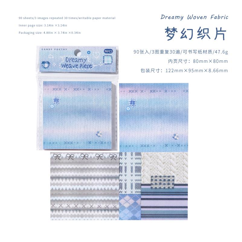 90sheets Fabric Handmade Studio Series Kawaii Mini Embroidery Message Note DIY Handmade Scrapbook Aesthetic Craft Paper
90sheets Fabric Handmade Studio Series Kawaii Mini Embroidery Message Note DIY Handmade Scrapbook Aesthetic Craft Paper