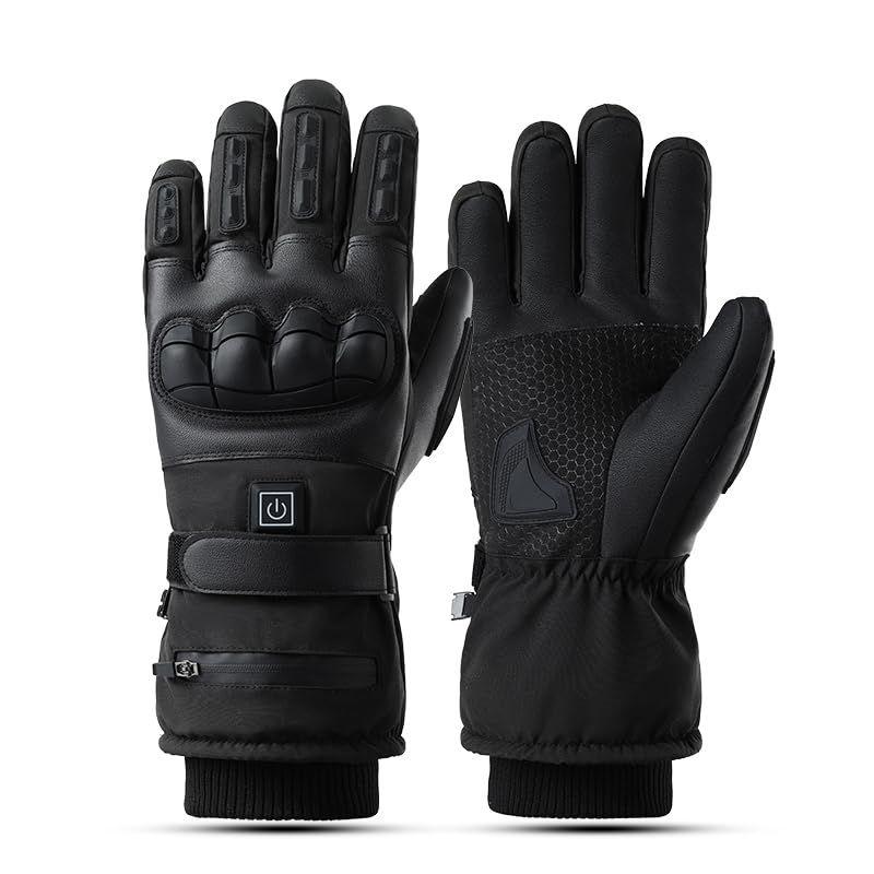 Heated Motorcycle Rechargeable Waterproof and Unisex Design for and Work Gloves, USB-Powered, 3-Temperature Control, Lightweight, Hiking, Skiing,
Heated Motorcycle Rechargeable Waterproof and Unisex Design for and Work Gloves, USB-Powered, 3-Temperature Control, Lightweight, Hiking, Skiing,