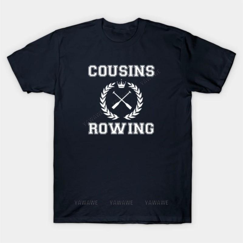 Hot sale summer teeshirt brand tshirt for men Cousins Rowing T Shirt male fashion tshirt casual unisex short sleeve tops S
Hot sale summer teeshirt brand tshirt for men Cousins Rowing T Shirt male fashion tshirt casual unisex short sleeve tops S