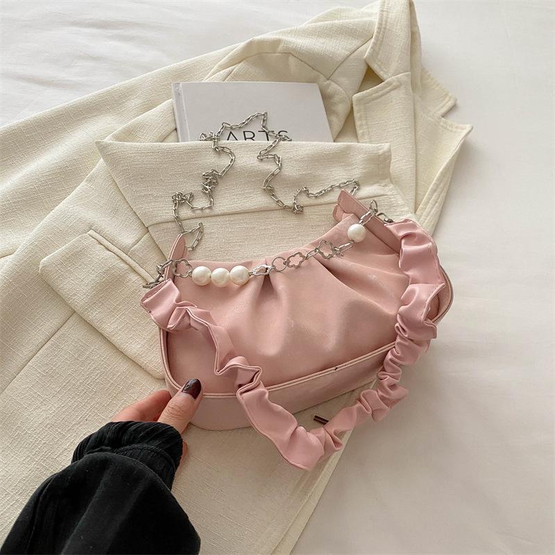 Сумка Жіноча нова модна сумка 2024 року під пахвами Французька ніша Дизайн Cloud Повсякденна індивідуальність Сумка через плече з півмісяцем рожевий
Сумка Жіноча нова модна сумка 2024 року під пахвами Французька ніша Дизайн Cloud Повсякденна індивідуальність Сумка через плече з півмісяцем рожевий