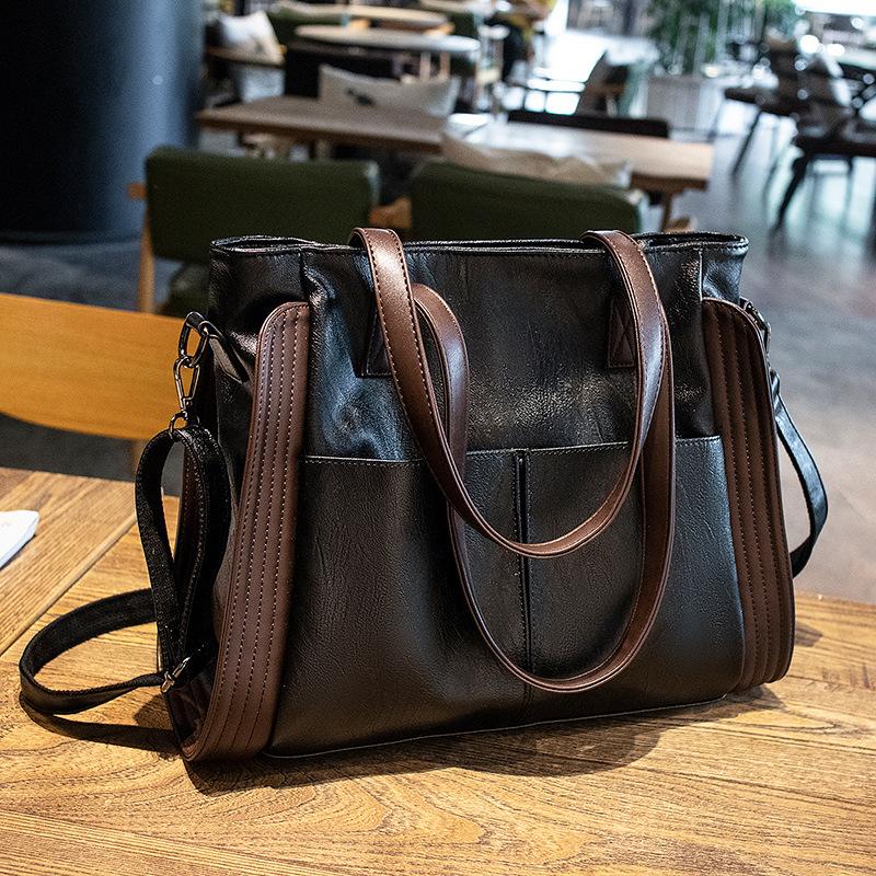 Нова жіноча сумка 2024 р. Жіноча портативна сумка на плече великої місткості Жіноча чорна сумка для приміських поїздок Жіноча велика сумка
Нова жіноча сумка 2024 р. Жіноча портативна сумка на плече великої місткості Жіноча чорна сумка для приміських поїздок Жіноча велика сумка