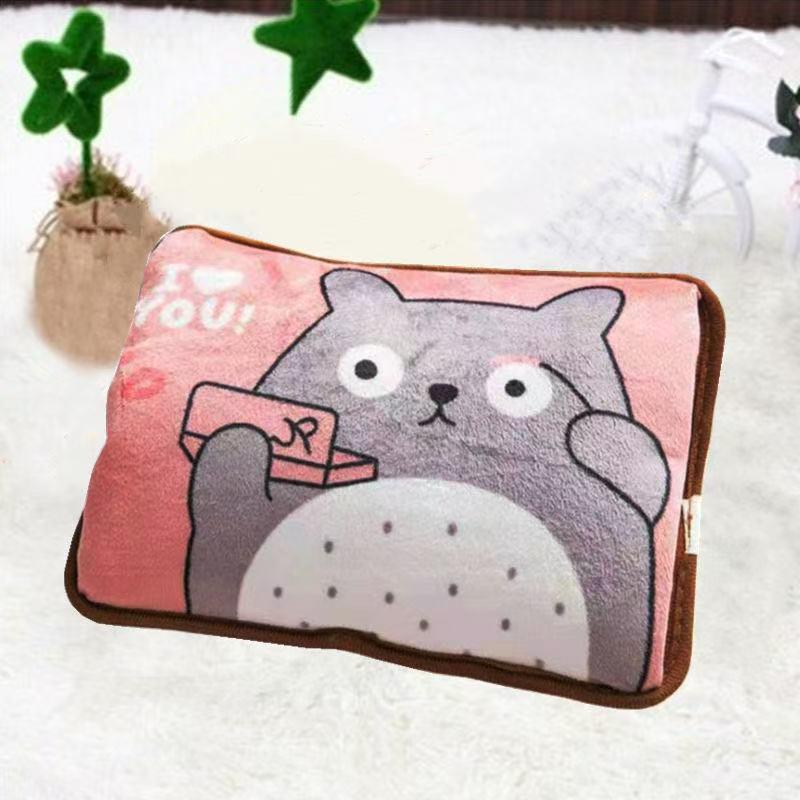Rechargeable Plush Cartoon Electric Hand Warmer and Hot Water Bottle for Home or Office Use
Rechargeable Plush Cartoon Electric Hand Warmer and Hot Water Bottle for Home or Office Use