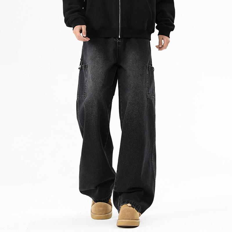 Working Jeans Men s Spring New Wash Straight-leg Casual Pants Men s Loose Wide-leg Pants 3XL
Working Jeans Men s Spring New Wash Straight-leg Casual Pants Men s Loose Wide-leg Pants 3XL