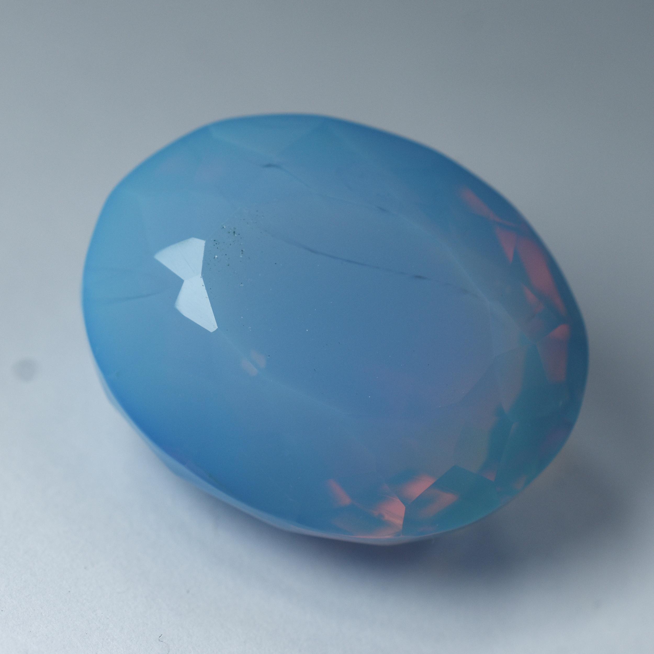 CERTIFIED Natural Sky Blue Opal 43.80 Ct Oval Cut Jewelry Grade Loose Gemstone 25.2 mm approx. небо синє кольору
CERTIFIED Natural Sky Blue Opal 43.80 Ct Oval Cut Jewelry Grade Loose Gemstone 25.2 mm approx. небо синє кольору