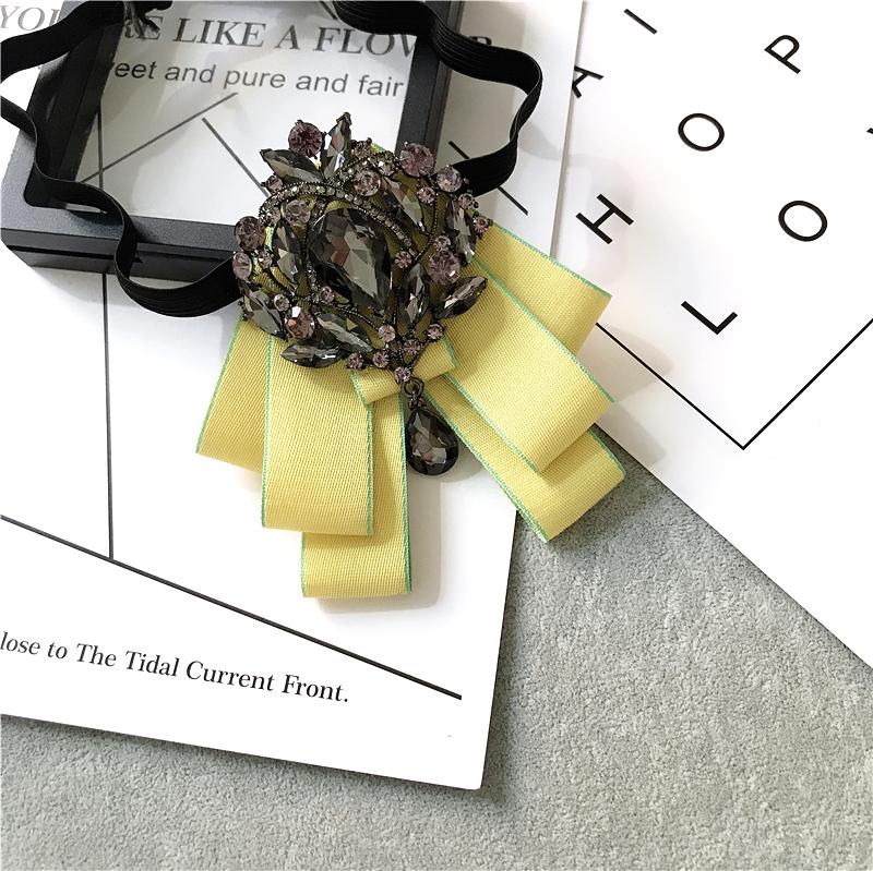 Korean version of bow tie female college style Japanese free-play female collar flower diamond jewelry shirt accessories male bo жёлтый
Korean version of bow tie female college style Japanese free-play female collar flower diamond jewelry shirt accessories male bo жёлтый