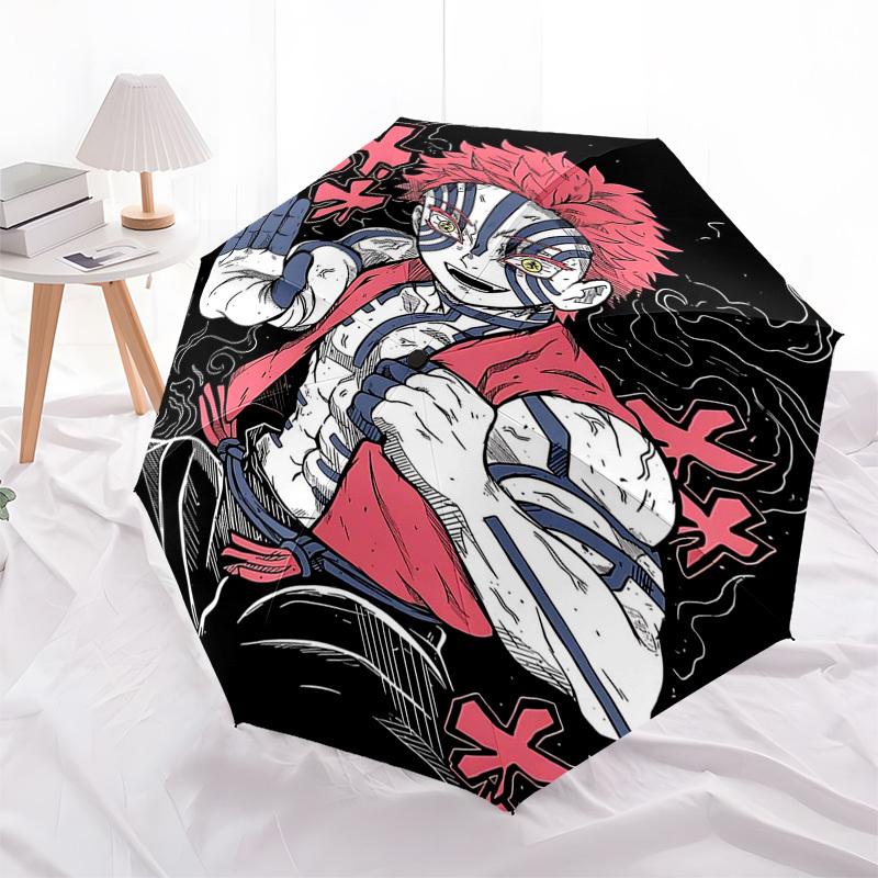 1pc Anime Character Umbrella Automatic Opening & Closing, Portable 3-Fold Design with 8-Bone Iron Frame Perfect for Outdoor Use, Festive Gifts, Travel
1pc Anime Character Umbrella Automatic Opening & Closing, Portable 3-Fold Design with 8-Bone Iron Frame Perfect for Outdoor Use, Festive Gifts, Travel