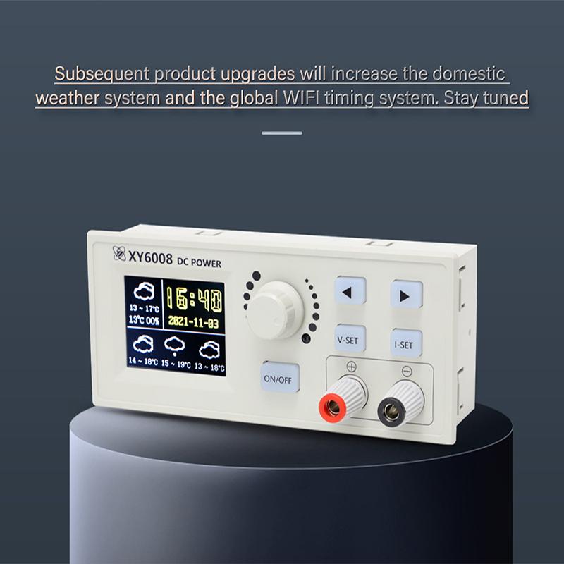 XY6008 XY6008-W DC Regulated Power Supply Step Down Module CNC Adjustable DC Stabilized Power Constant Voltage Constant Current
XY6008 XY6008-W DC Regulated Power Supply Step Down Module CNC Adjustable DC Stabilized Power Constant Voltage Constant Current