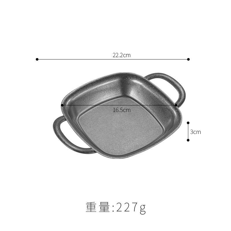 Vintage Stainless Steel Dining Plate Double Eared Square Plate Fruit Plates Salad Bowl Snack Tray Dessert Plates Candy Dish
Vintage Stainless Steel Dining Plate Double Eared Square Plate Fruit Plates Salad Bowl Snack Tray Dessert Plates Candy Dish