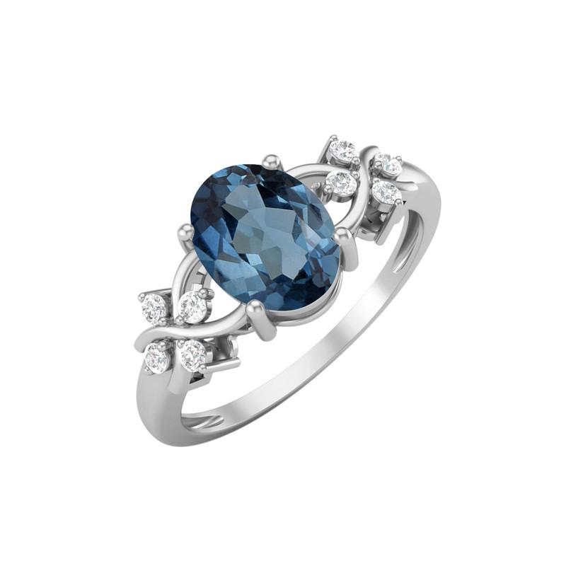 Жіноча обручка-солітер з овальним топазом London Blue 8x6 мм, виготовлена зі стерлінгового срібла 925 проби, з дизайном, натхненним лозою 12 білий
Жіноча обручка-солітер з овальним топазом London Blue 8x6 мм, виготовлена зі стерлінгового срібла 925 проби, з дизайном, натхненним лозою 12 білий