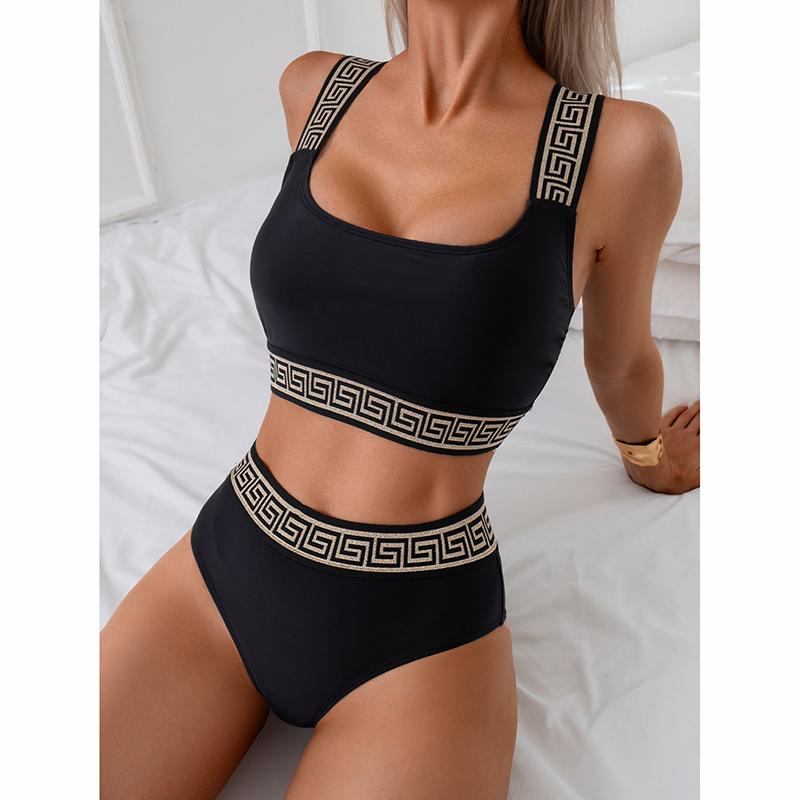 Hot Sale Sexy Swimsuit Split Underwire Split Black Color Bikini Swimsuit Two Piece Swimsuit for Women XL чорний
Hot Sale Sexy Swimsuit Split Underwire Split Black Color Bikini Swimsuit Two Piece Swimsuit for Women XL чорний