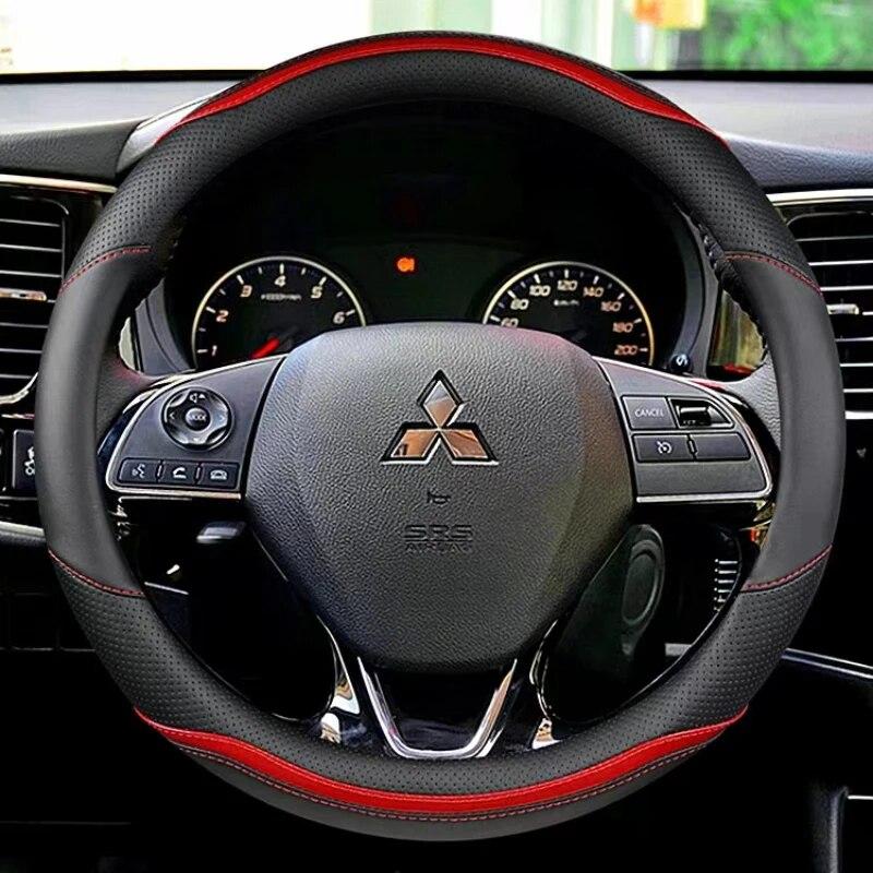 Автомобильный чехол на руль для Mitsubishi Outlander Mirage ASX 2012-Eclipse Cross 2017-L200 2015-2017, автоаксессуары
Автомобильный чехол на руль для Mitsubishi Outlander Mirage ASX 2012-Eclipse Cross 2017-L200 2015-2017, автоаксессуары