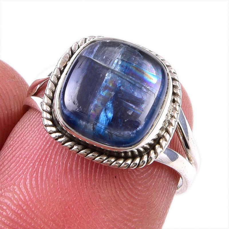 Natural Kyanite Gemstone Handmade 925 Solid Sterling Silver Gift Ring S.6 M2Q69
Natural Kyanite Gemstone Handmade 925 Solid Sterling Silver Gift Ring S.6 M2Q69