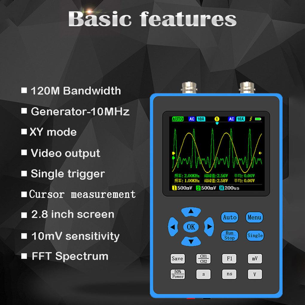 Convenient And Precise Digital Oscilloscope For Accurate Measurements On Go Powerful High-precision
Convenient And Precise Digital Oscilloscope For Accurate Measurements On Go Powerful High-precision